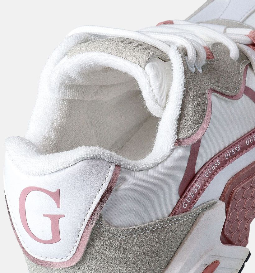 Guess Carrli 5 Witte Sneakers voor dames (353384) - geschikt voor steunzolen