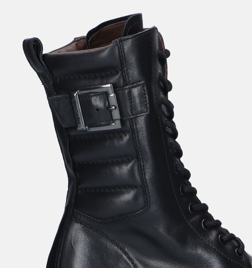 NeroGiardini Zwarte Chunky Boots voor dames (330180)