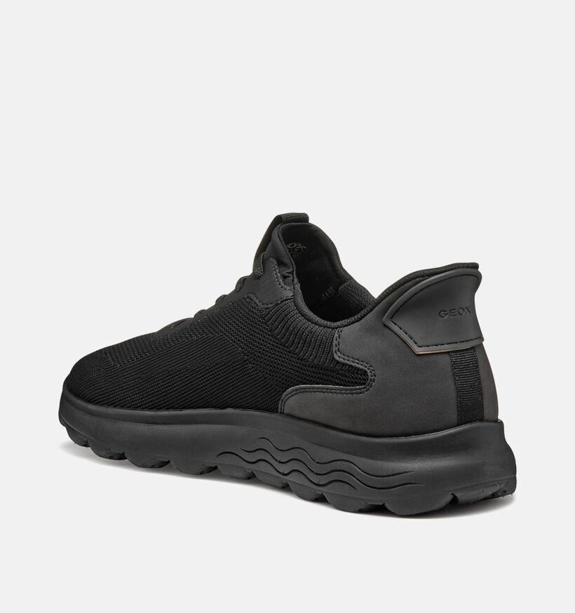 Geox Spherica Plus Chaussures à lacets en Noir pour hommes (351635) - pour semelles orthopédiques