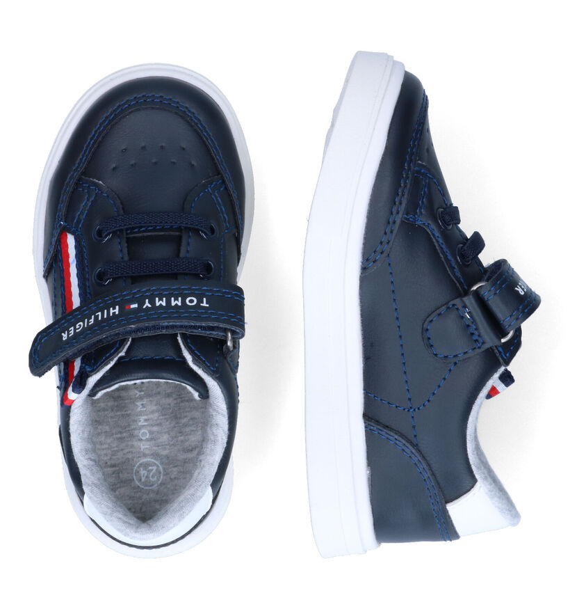 Tommy Hilfiger Chaussures à enfiler en Bleu foncé en simili cuir (303925)