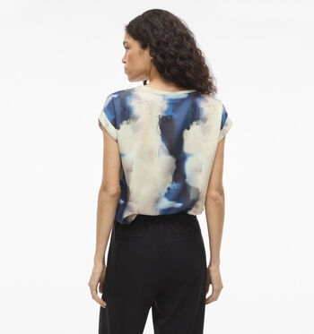 Vila Blouses Geel/Beige/Bruin