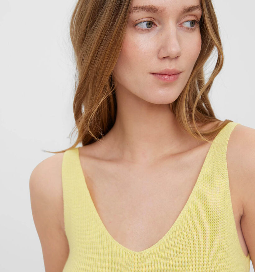 Vero Moda Newlexsun Débardeur en Jaune pour femmes (335803)