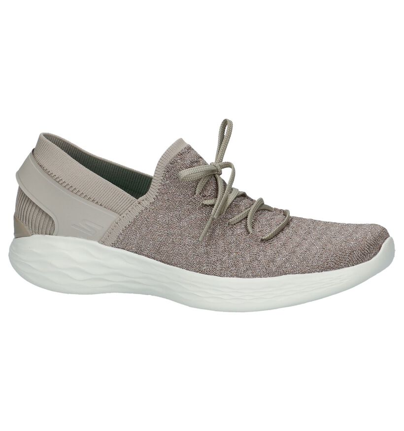 YOU by Skechers Taupe Instappers, , pdp