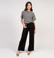 JDY Zenya Pantalon large en Noir L32 pour femmes (351381)
