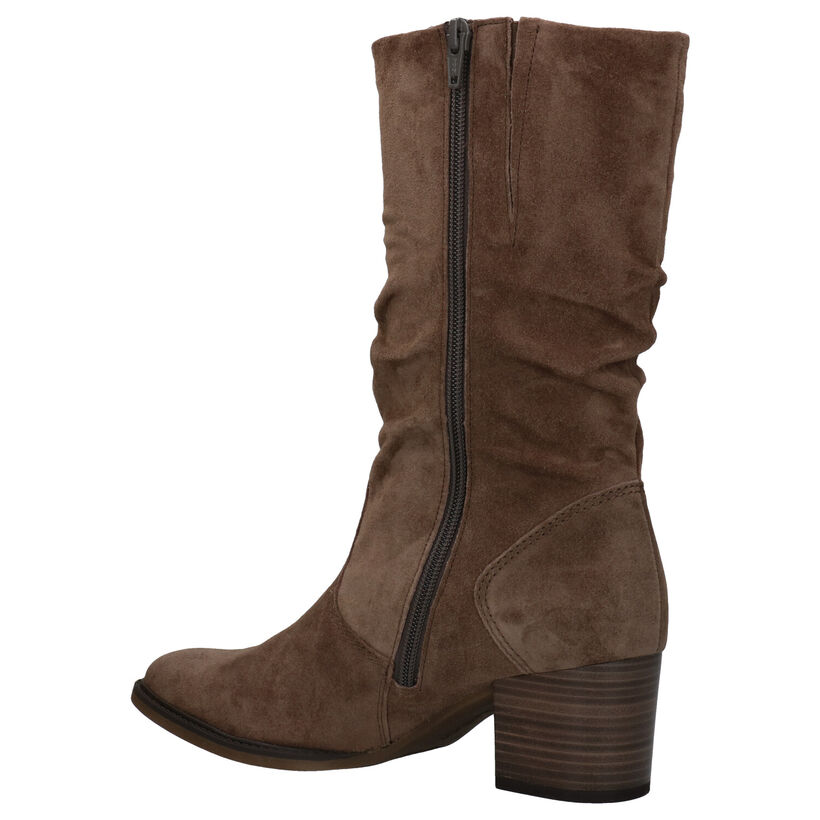 Gabor Cognac Korte Laarzen in daim (282437)