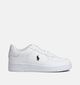 Polo Ralph Lauren Mastercourt Chaussures plates en Blanc pour hommes (360750)