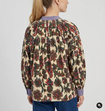 Orfeo Blouses Beige/Roze/Bordeaux