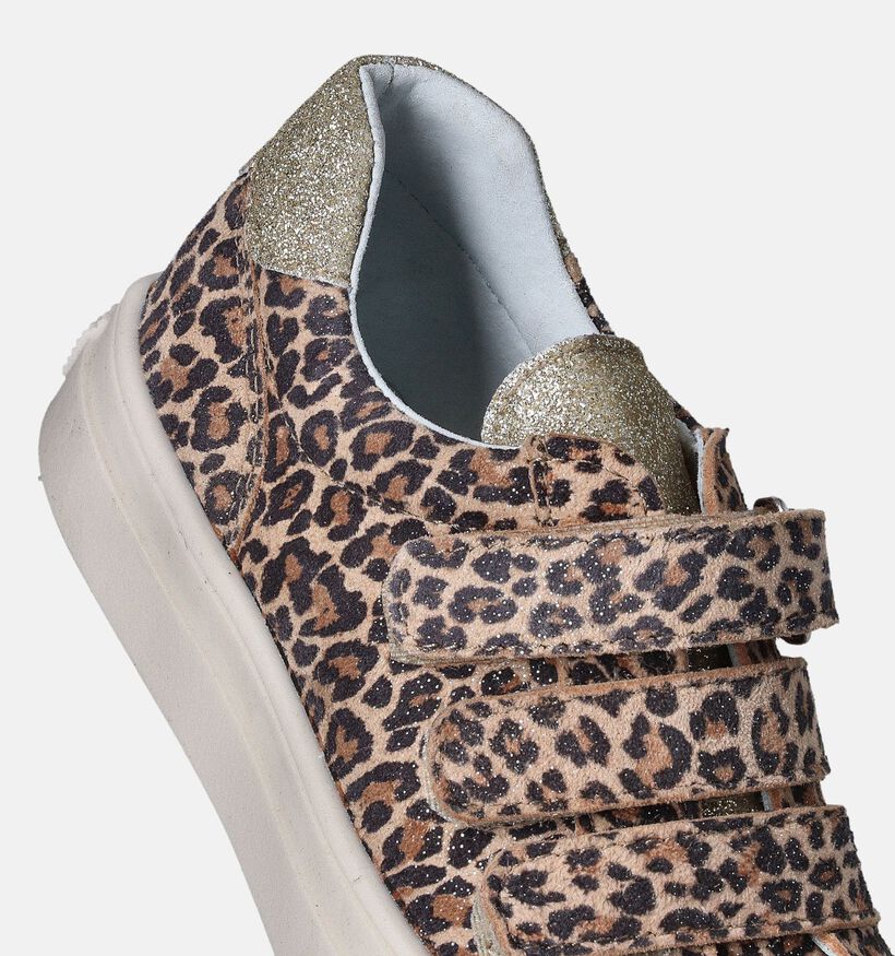 Bopy Simbadorf Bruine Velcroschoenen voor meisjes (355460)