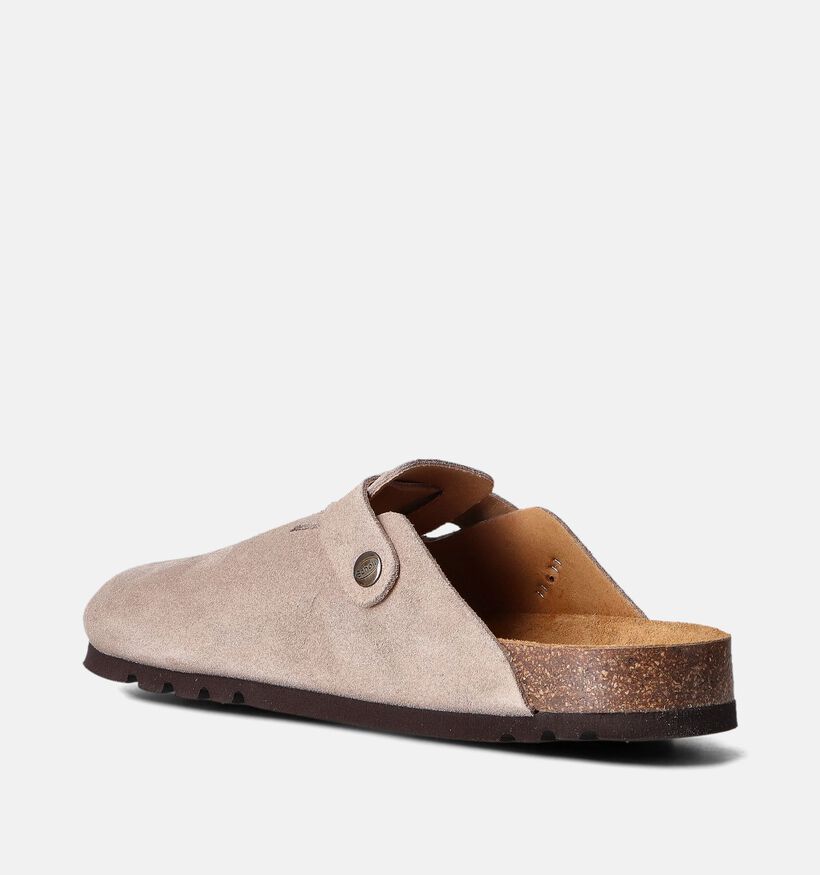 Scholl Olivier New Nu-pieds casual en Beige pour hommes (357580)