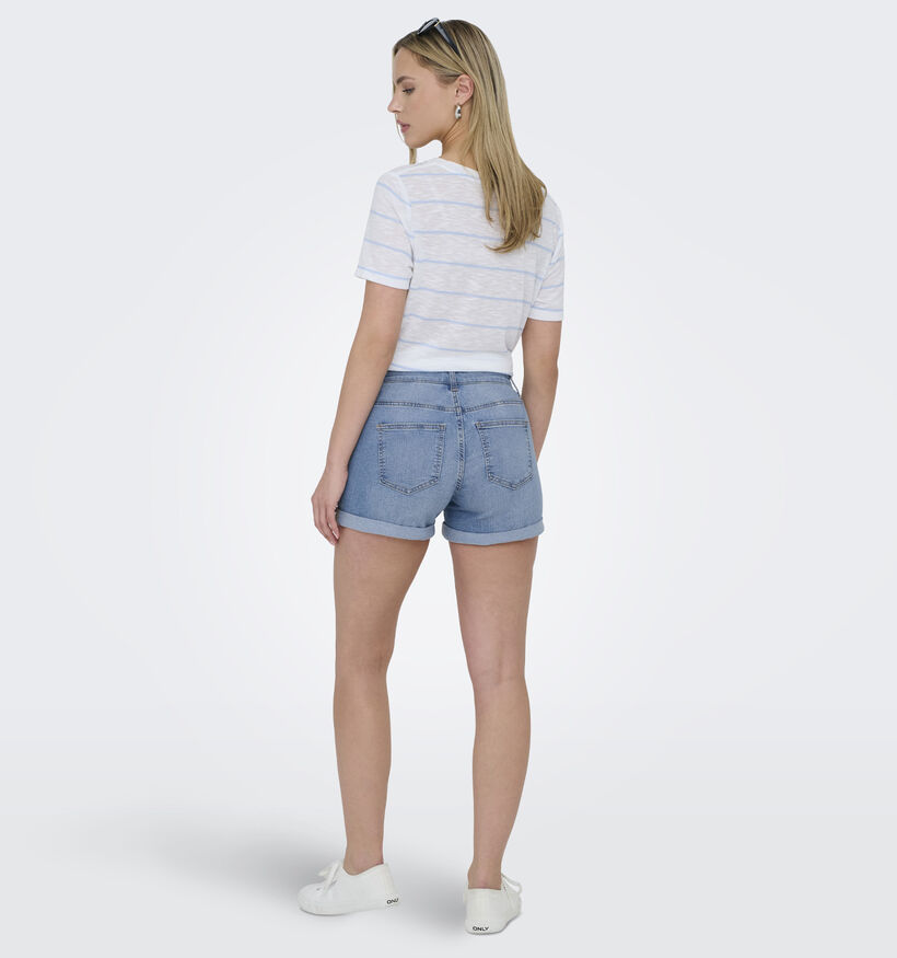 JDY Moon Short en jeans en Bleu pour femmes (357334)