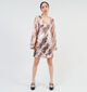 Vero Moda Damla Gouden Kort kleedje met pailletten voor dames (354053)