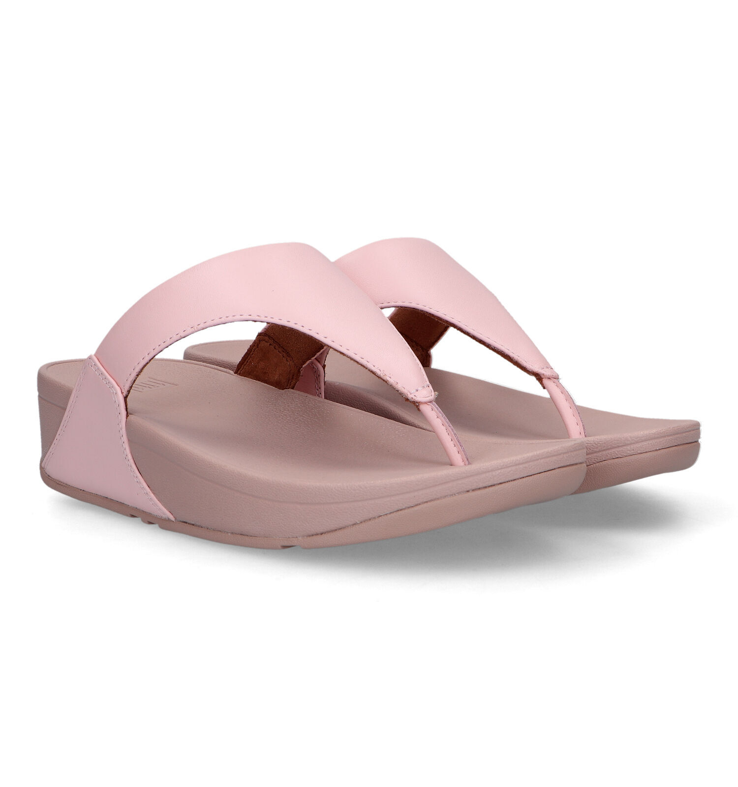 Roze teenslippers store