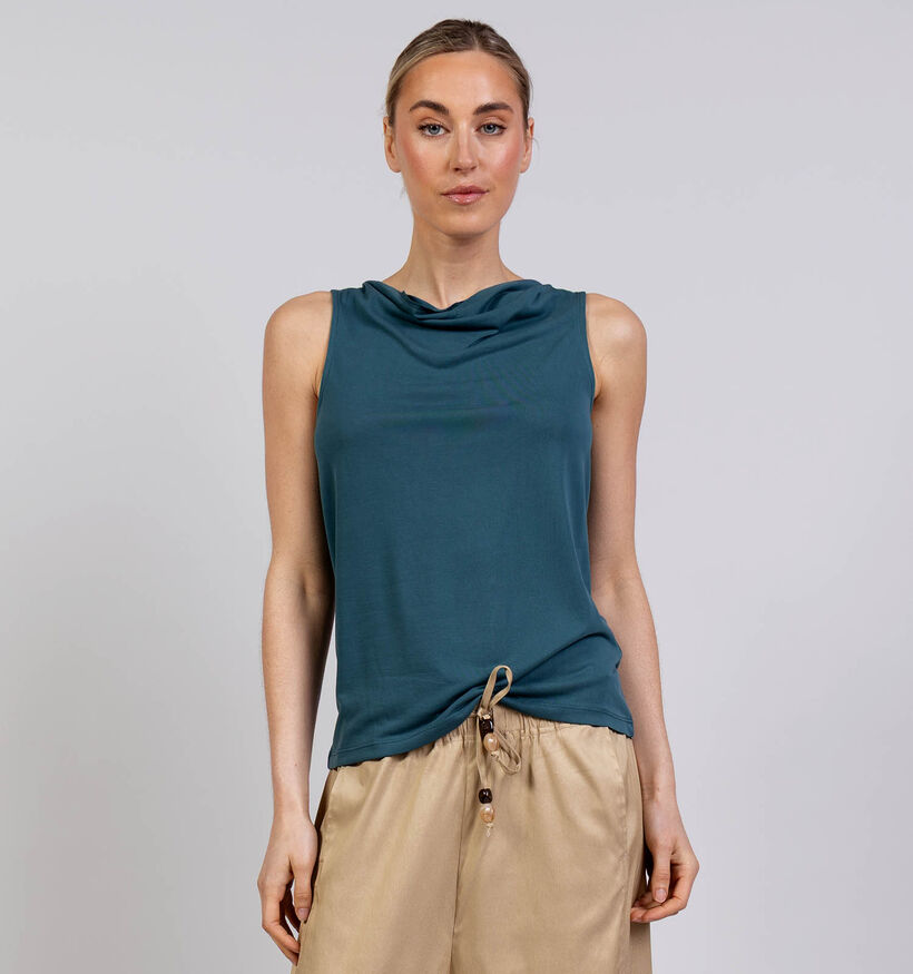 Vila Modala Waterfall Groene Top voor dames (369493)