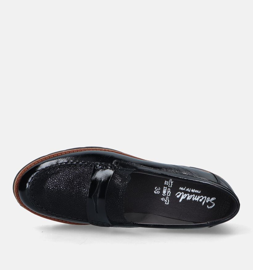 Solemade Zoe 54 Zwarte Mocassins voor dames (331049) - geschikt voor steunzolen