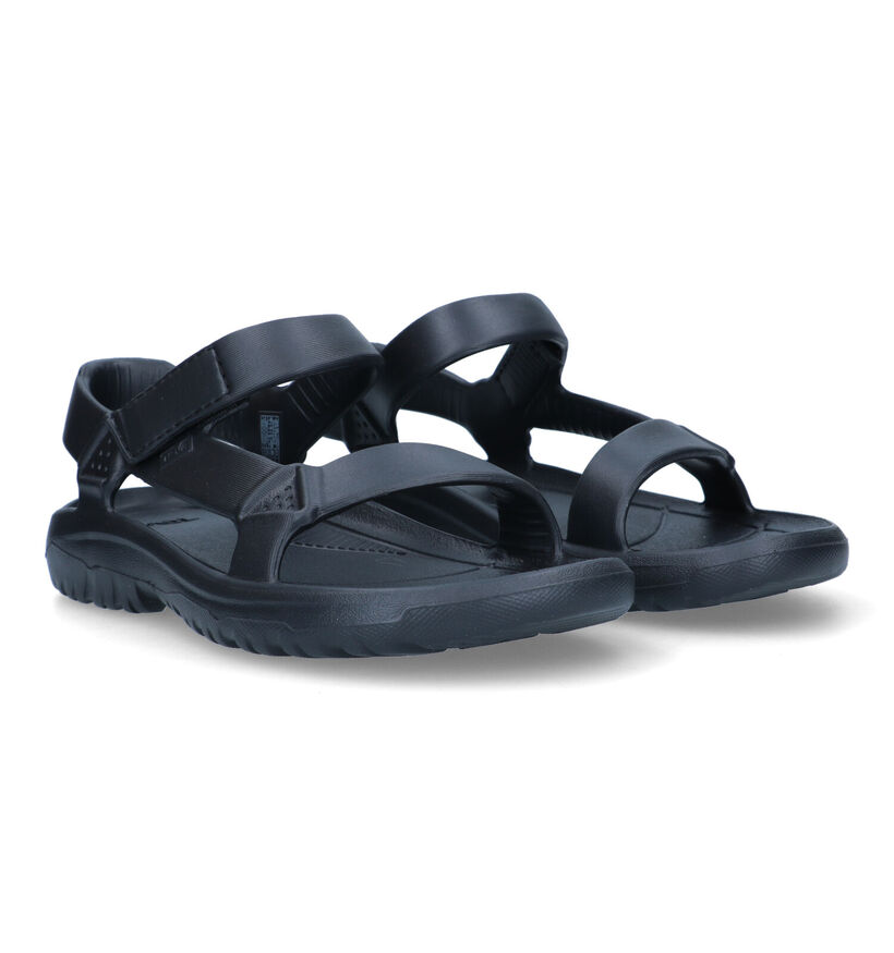 Teva Hurricane Zwarte Sandalen in kunststof (322031)