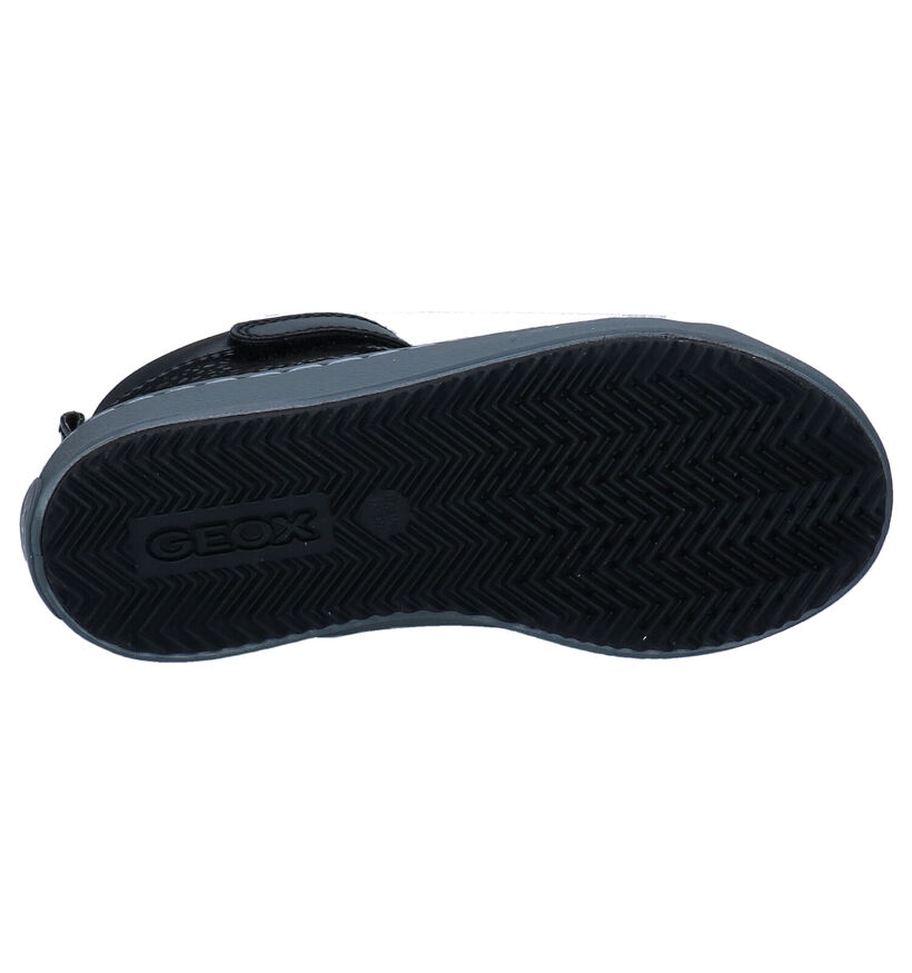 Geox Kalispera Baskets en Noir pour filles (312544) - pour semelles orthopédiques