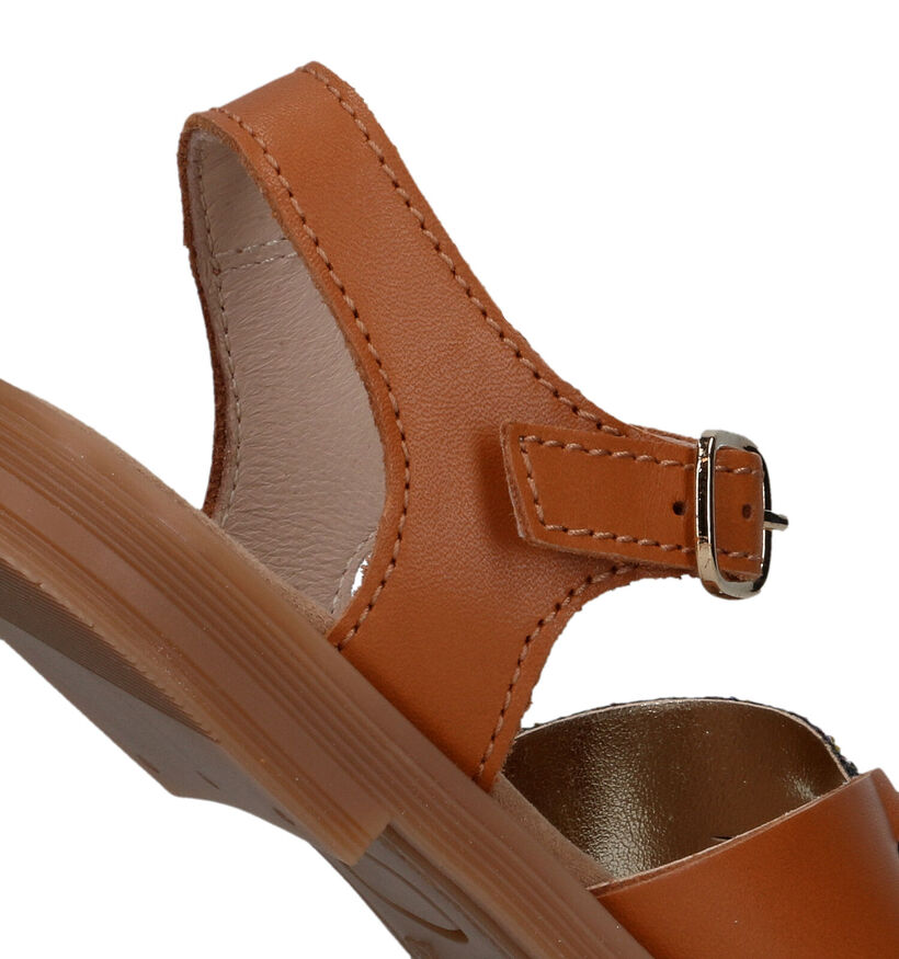 Beberlis Sandales en Cognac pour filles (323451)