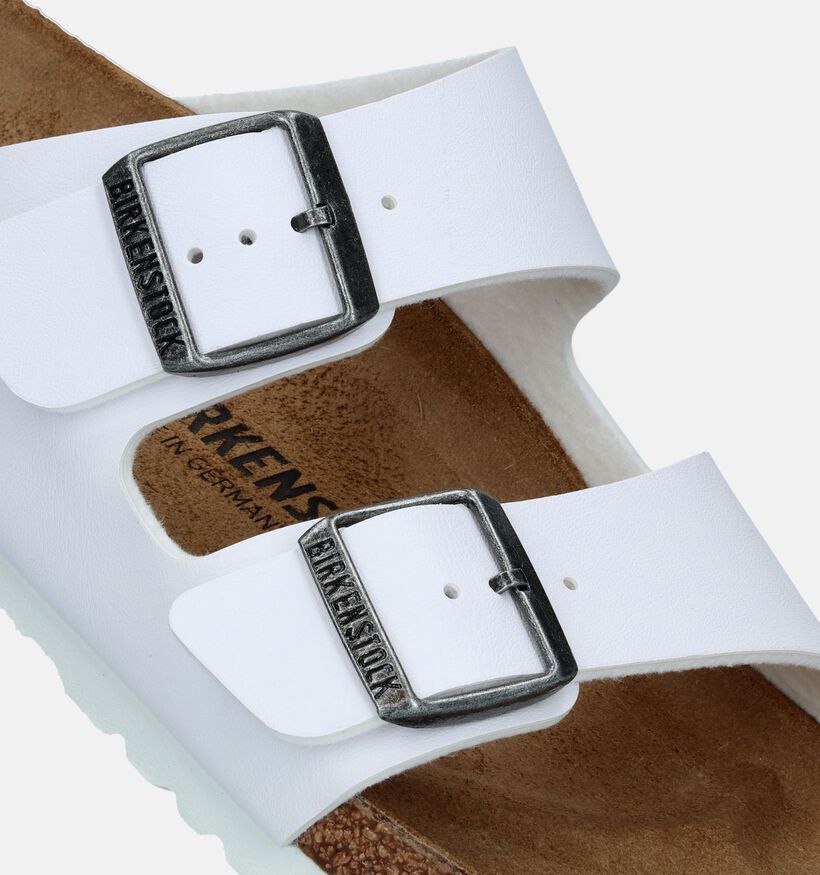 Birkenstock Arizona Witte Slippers voor dames (337963)