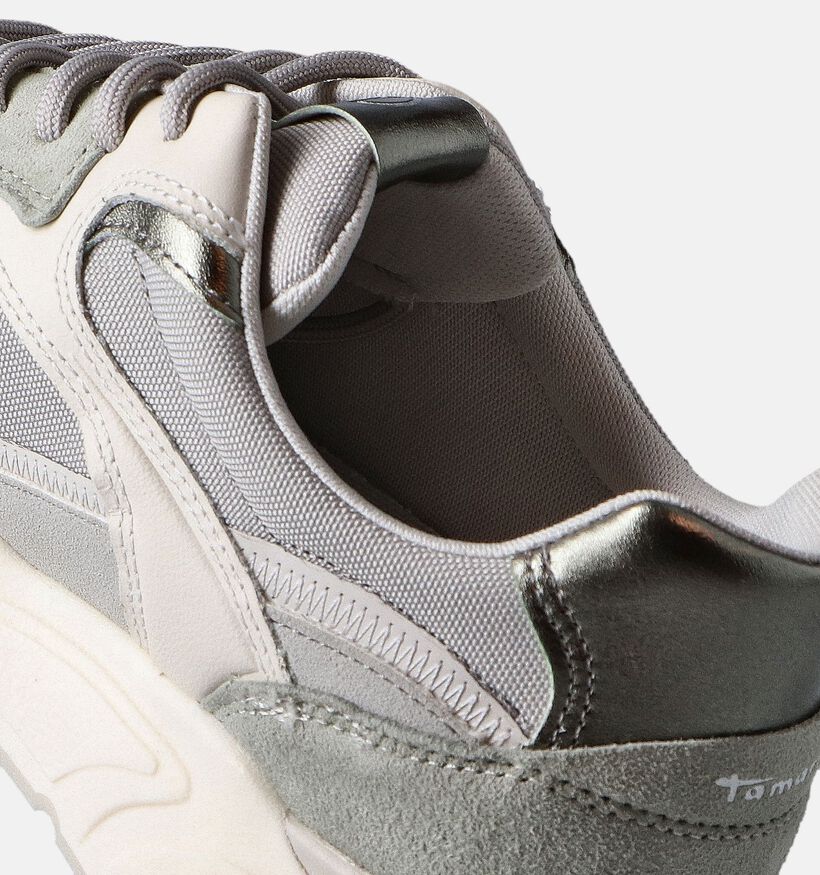 Tamaris Baskets casual en Vert pour femmes (351579) - pour semelles orthopédiques