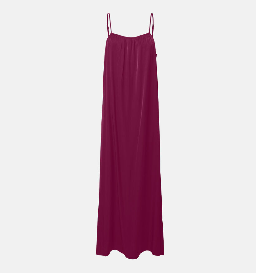 Pieces Glive Robe longue en Violet fonc&eacute; pour femmes (372383)