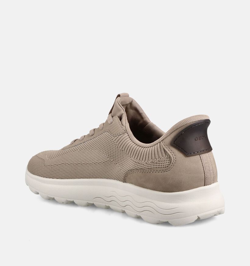 Geox Spherica Bruine Lage Slip-on Sneakers voor heren (368010) - geschikt voor steunzolen