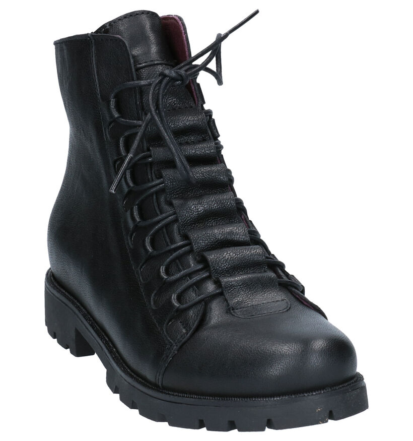 Brako Anatomics Zwarte Boots in leer (261195)