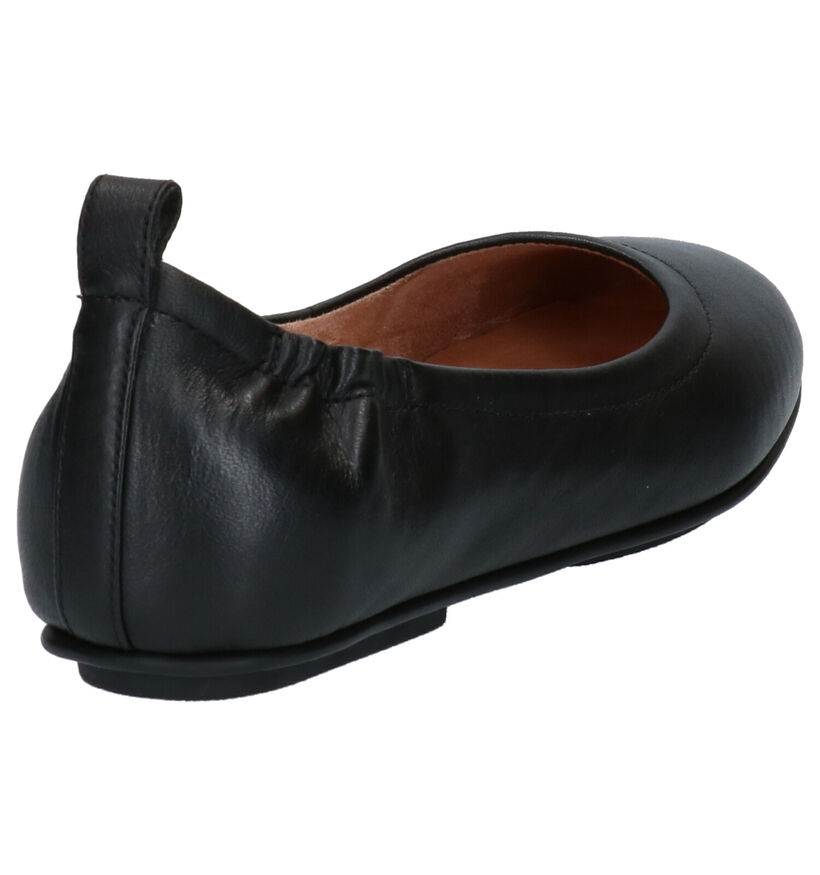 FitFlop Allegro Ballerines en Noir en cuir (267634)