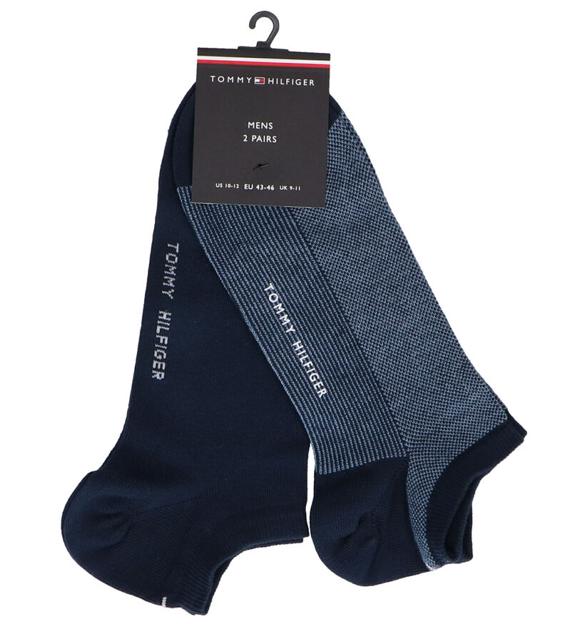 Tommy Hilfiger Blauwe Enkelsokken - 2 Paar (290757)