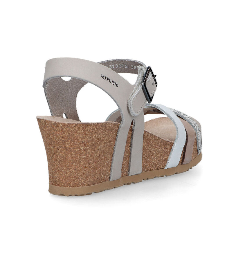 Mephisto Lanny Beige Sandalen in leer (323486)