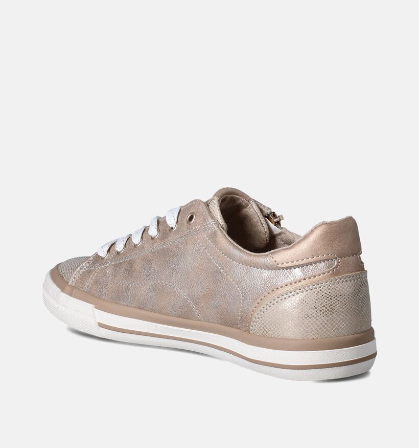 Mustang Gouden Veterschoenen voor dames (351243)