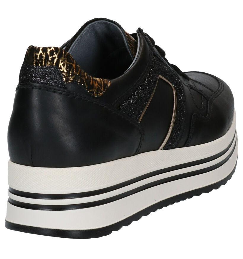 NeroGiardini Zwarte Sneakers in leer (283478)