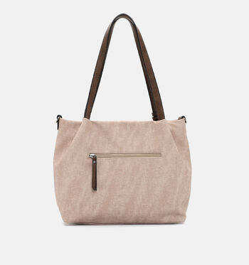 Emily & Noah Cabas Beige/Cognac/Bleu