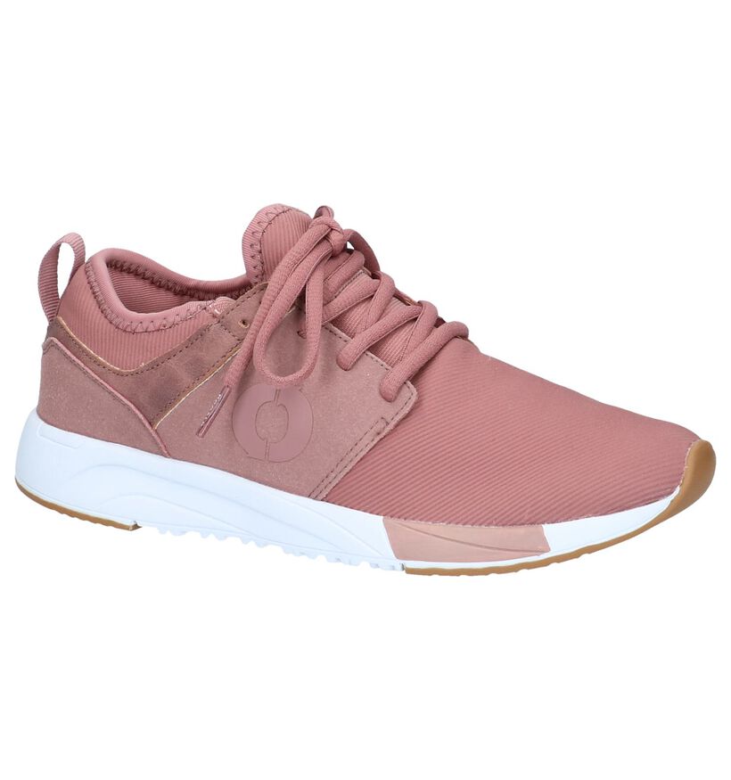 Ecoalf Stern Roze Lage Sneakers in stof (232458)