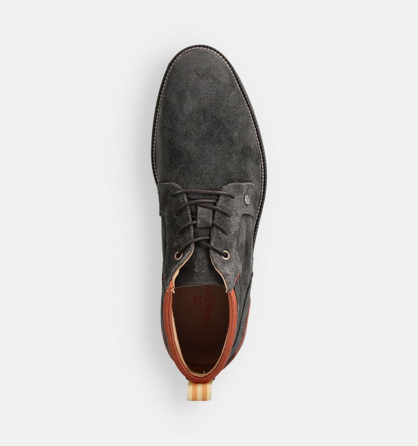 Berkelmans Silesia Chaussures classiques en Gris pour hommes (363156) - pour semelles orthopédiques
