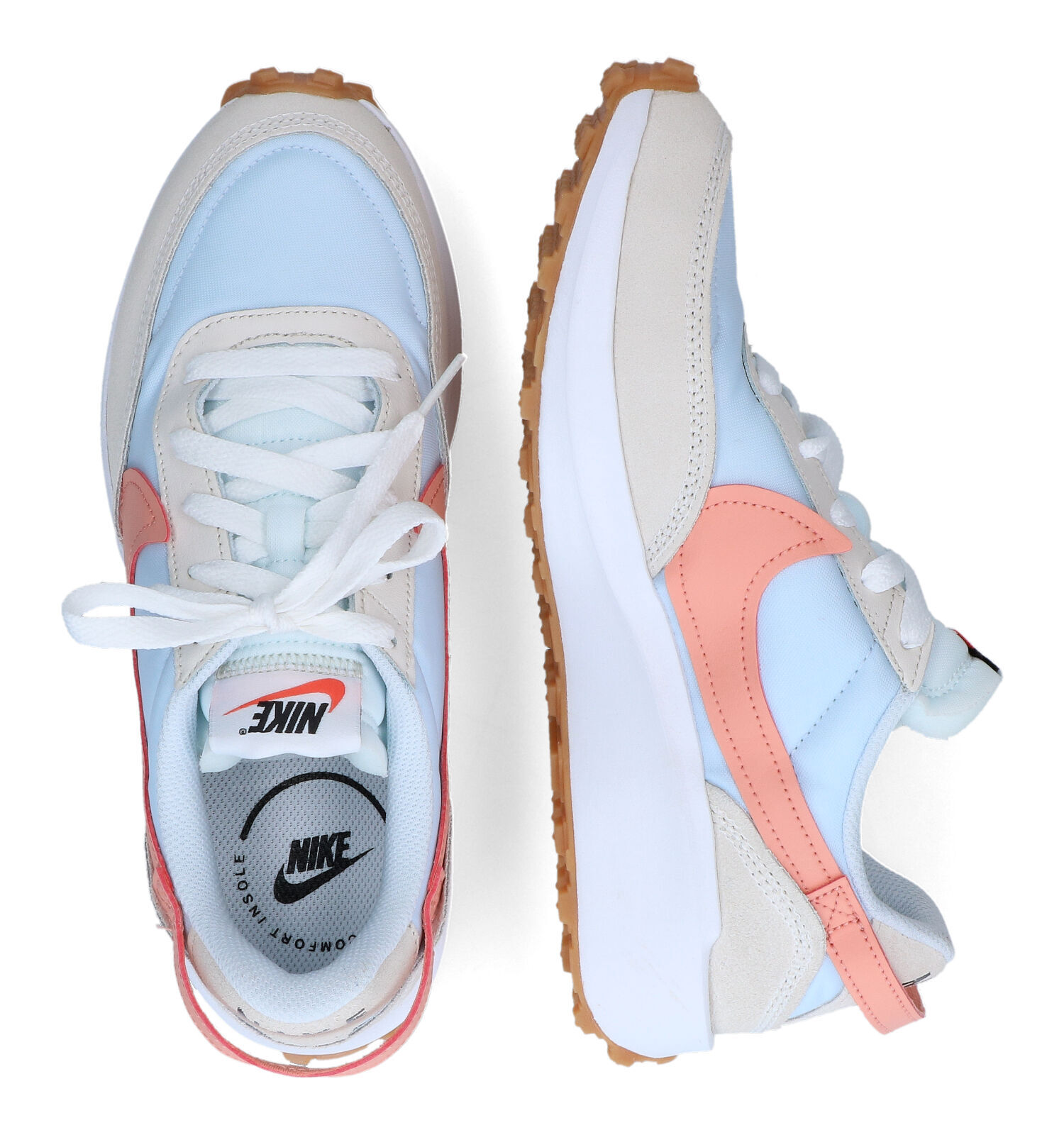 Nike dames sneakers blauw hotsell