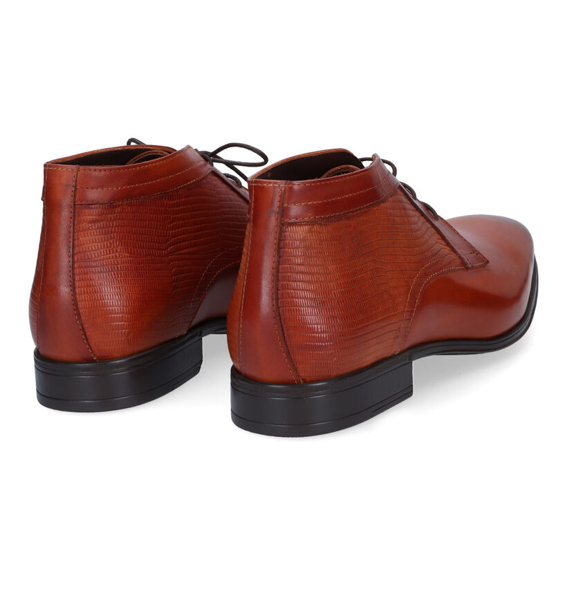 Via Borgo Chaussures classiques en Cognac pour hommes (316508)