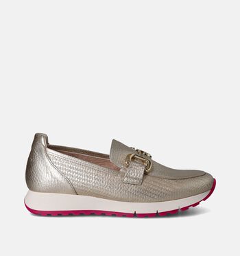 Chaussures à enfiler or