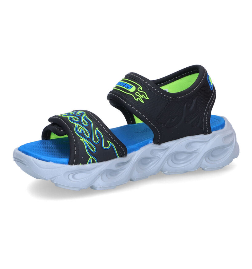 Skechers S Lights Blauwe Sandalen voor jongens (323339)