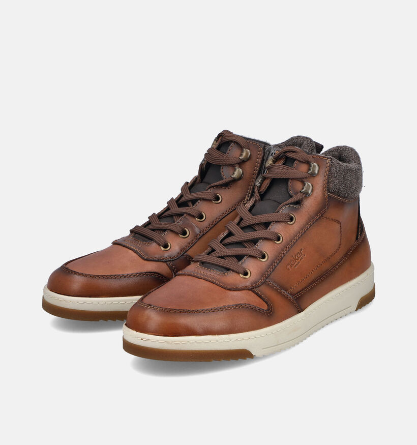 Rieker Chaussures hautes en Cognac pour hommes (347451)
