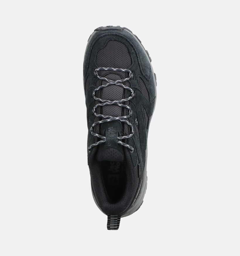 Jack Wolfskin Vojo Tour Texapore Low Zwarte Wandelschoenen voor heren (380232) - geschikt voor steunzolen