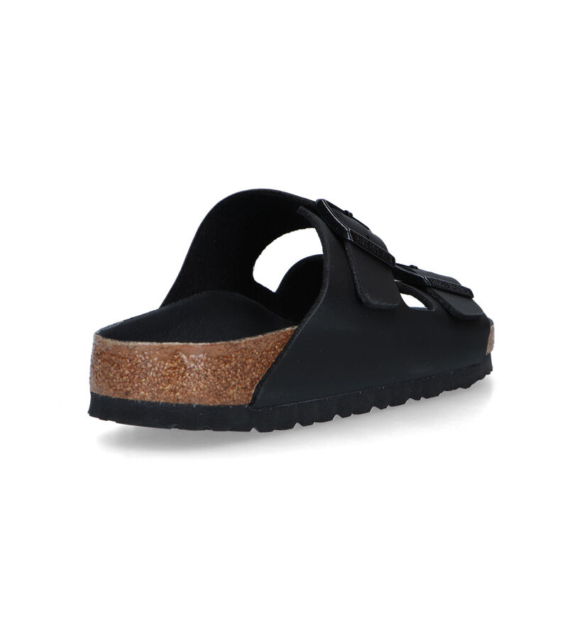 Birkenstock Arizona Nu-pieds en Noir pour hommes (213368)