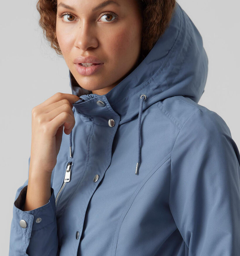 Vero Moda Pernillefie Parka en Bleu pour femmes (326956)