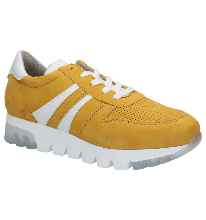 Tamaris Baskets casual en Brun clair en nubuck (270121)