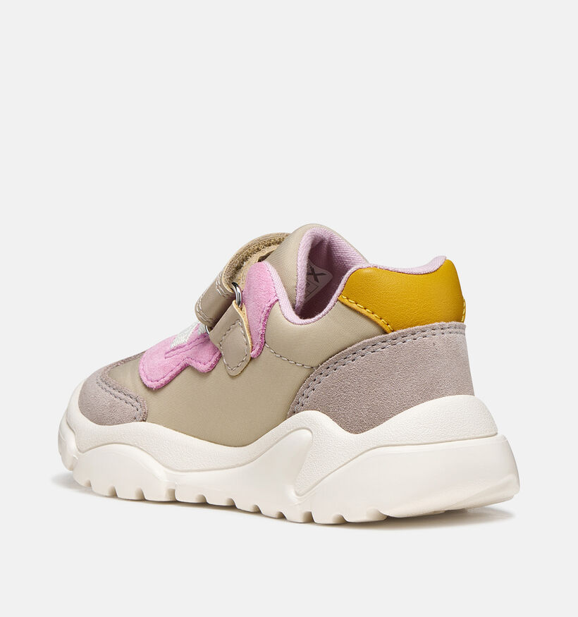 Geox Ciufciuf Beige Babysneakers voor meisjes (376243)