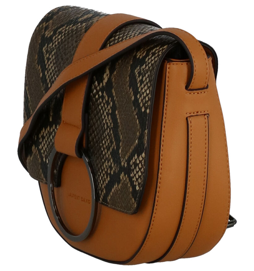 Laurent David Cavalaire Gele Crossbody Tas in kunstleer (259990)