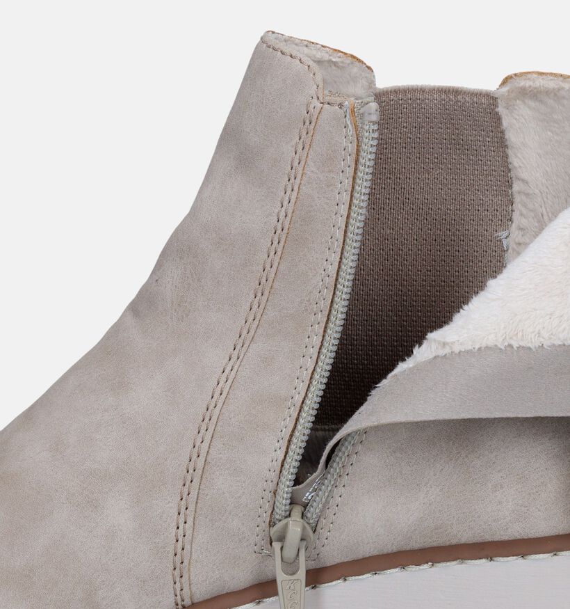 Rieker Bottines Chelsea en Beige pour femmes (347412)