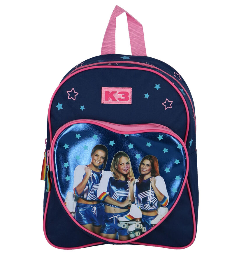 K3 Sacs à dos en Bleu foncé en textile (260733)