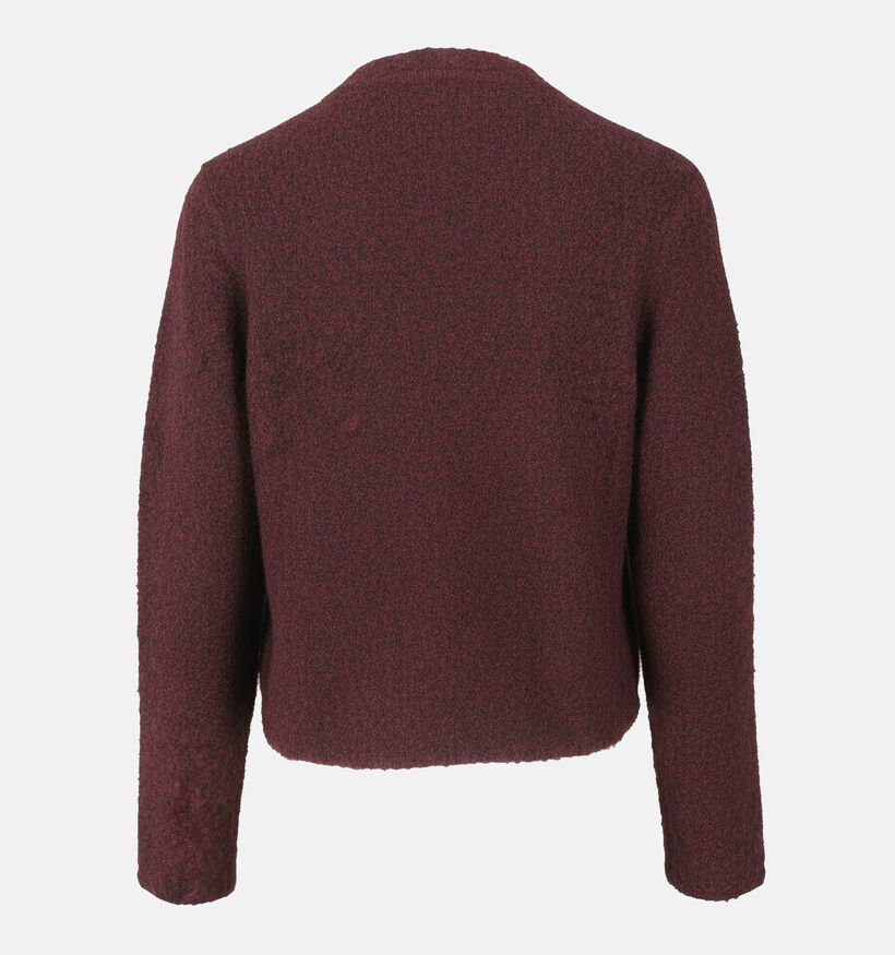 Mexx Teddy Zipper Veste en Violet pour femmes (365612)