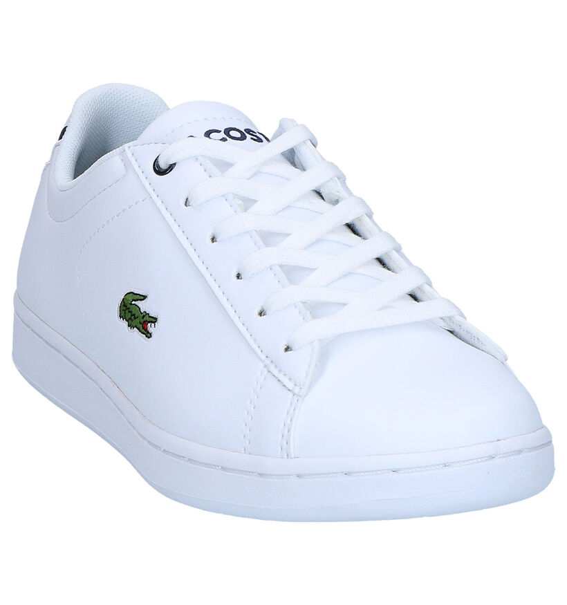 Lacoste Carnaby Evo Witte Sneakers in kunstleer (271071)