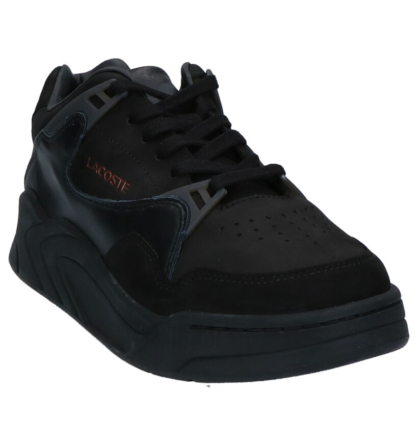 Lacoste Baskets basses en Noir en cuir (253447)